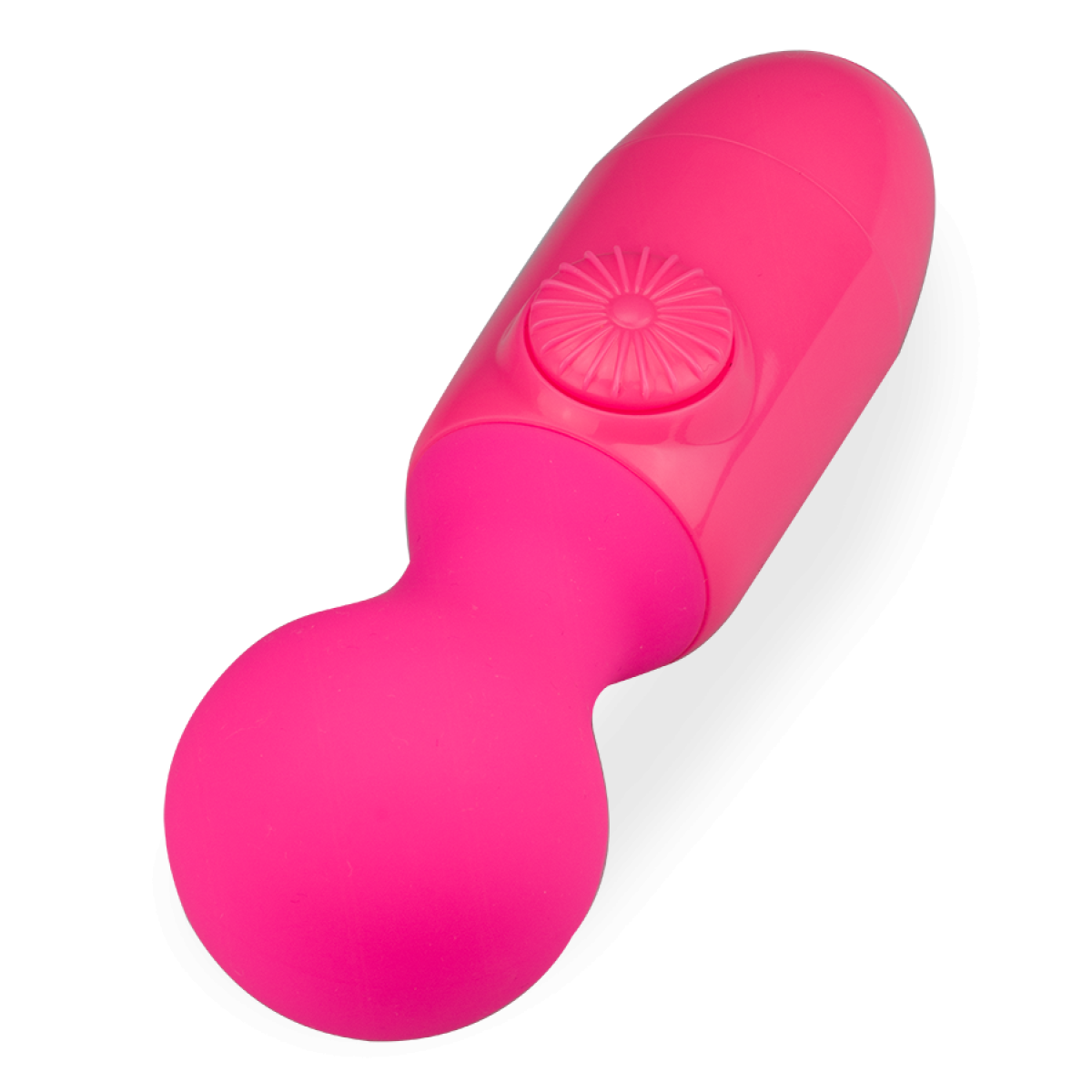 Mini vibromasseur wand rechargeable Love Wave fuchsia, LOVE AND VIBES