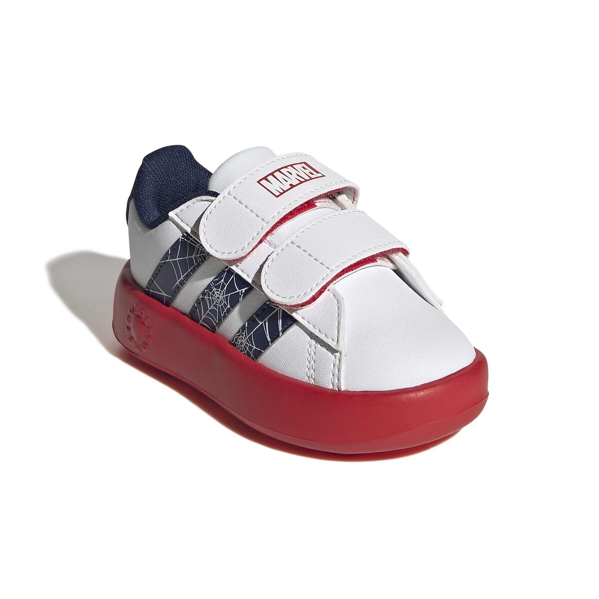 Baskets GRAND COURT SPIDER-MAN blanc/bleu/rouge, ADIDAS SPORTSWEAR