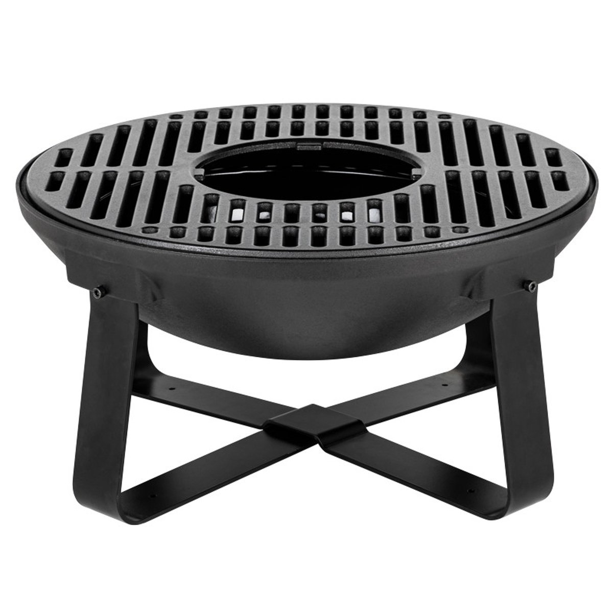 Brasero d'extérieur, en fonte, BRASERO FONTE 50 noir, SOMAGIC