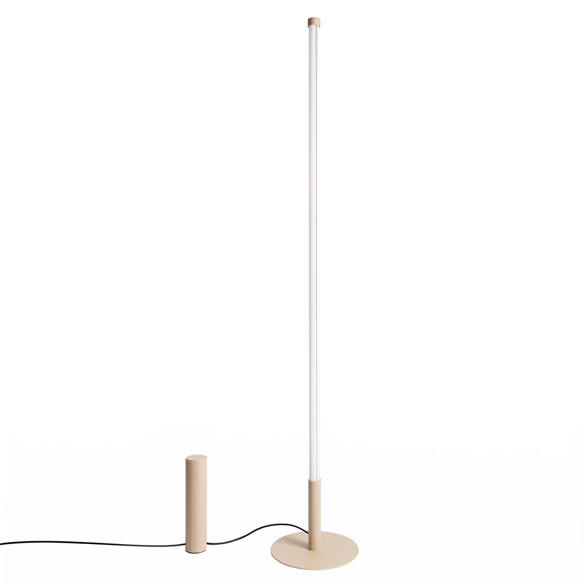 Lampadaire Beige LED 1 Trang beige, EDEN