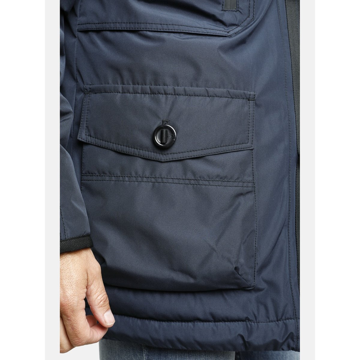 Veste outdoor BOTULFR bleu foncé, JAN VANDERSTORM