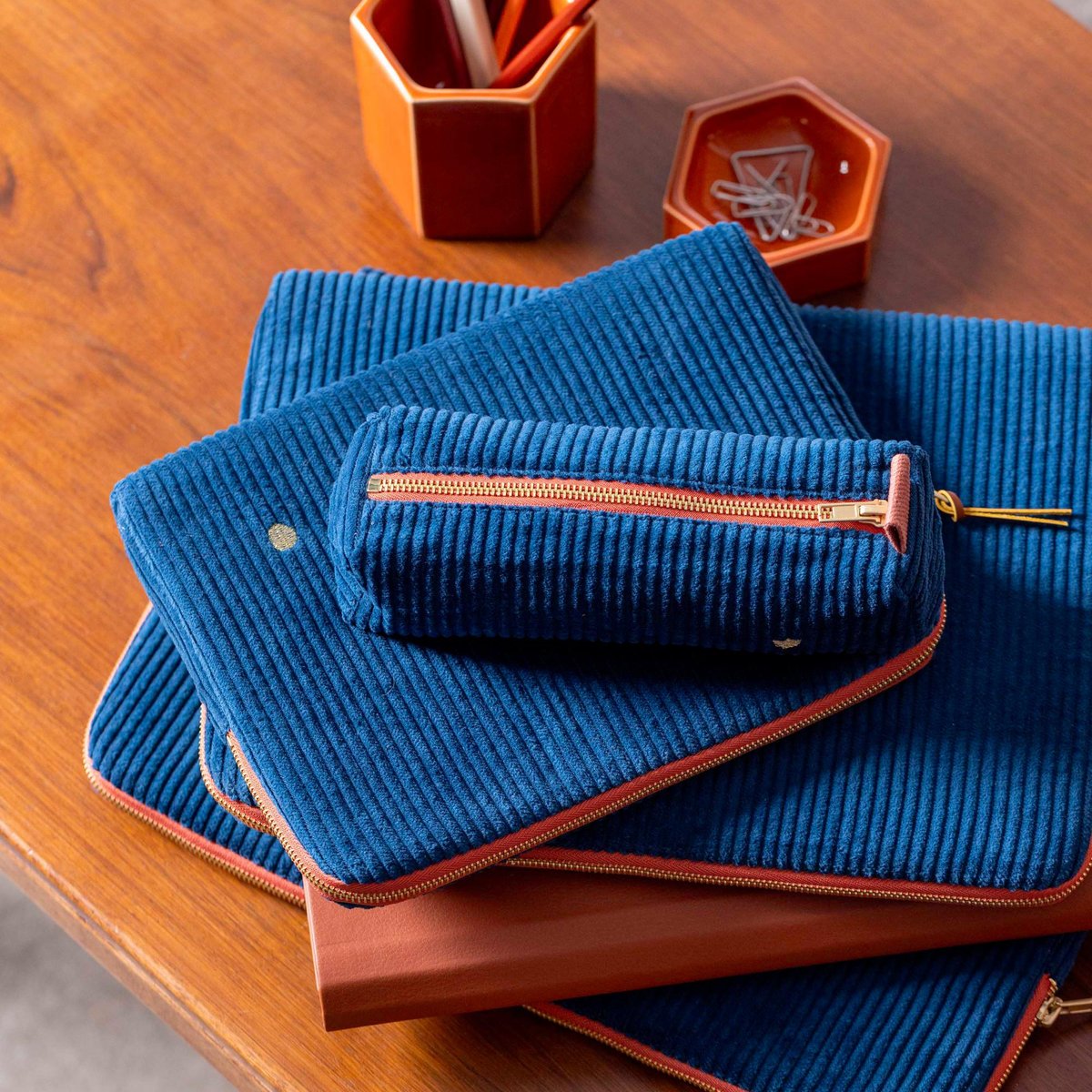 Trousse de bureau Loen ocean, LA CERISE SUR LE GATEAU