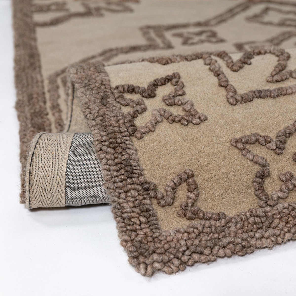 Tapis en laine SABLE VINTAGE beige, FLAIR RUGS