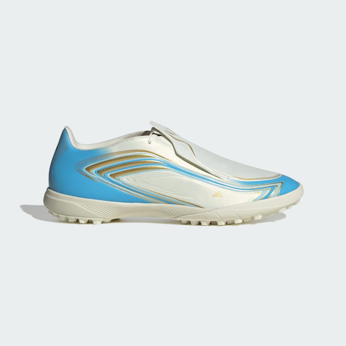 Chaussure De Football F50 Messi League Turf Chaussure De Football F50 Messi League Turf ivory / semi blue burst / icey blue, adidas Performance