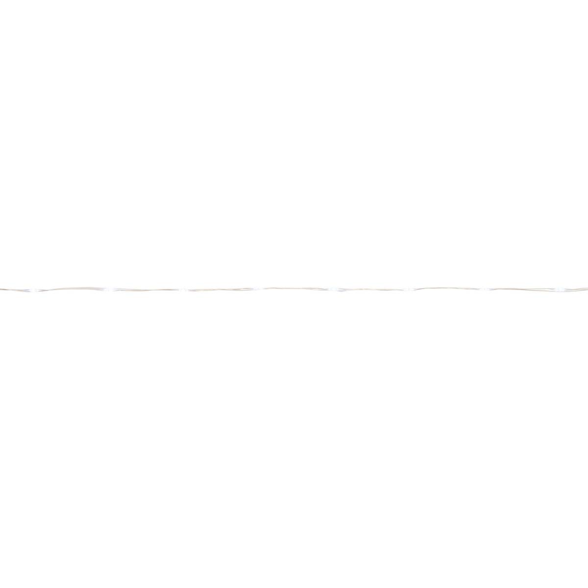 Guirlande lumineuse d'extérieur 15 m 300 LED multicolore fil cuivre 8 fonctions solaire blanc froid, ATMOSPHERA