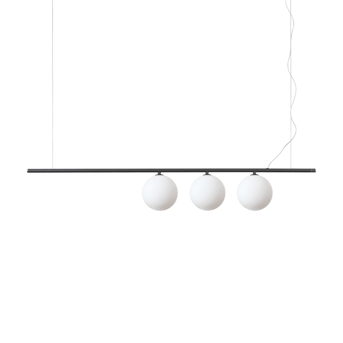 Suspension    PERLINE noir, IDEAL LUX