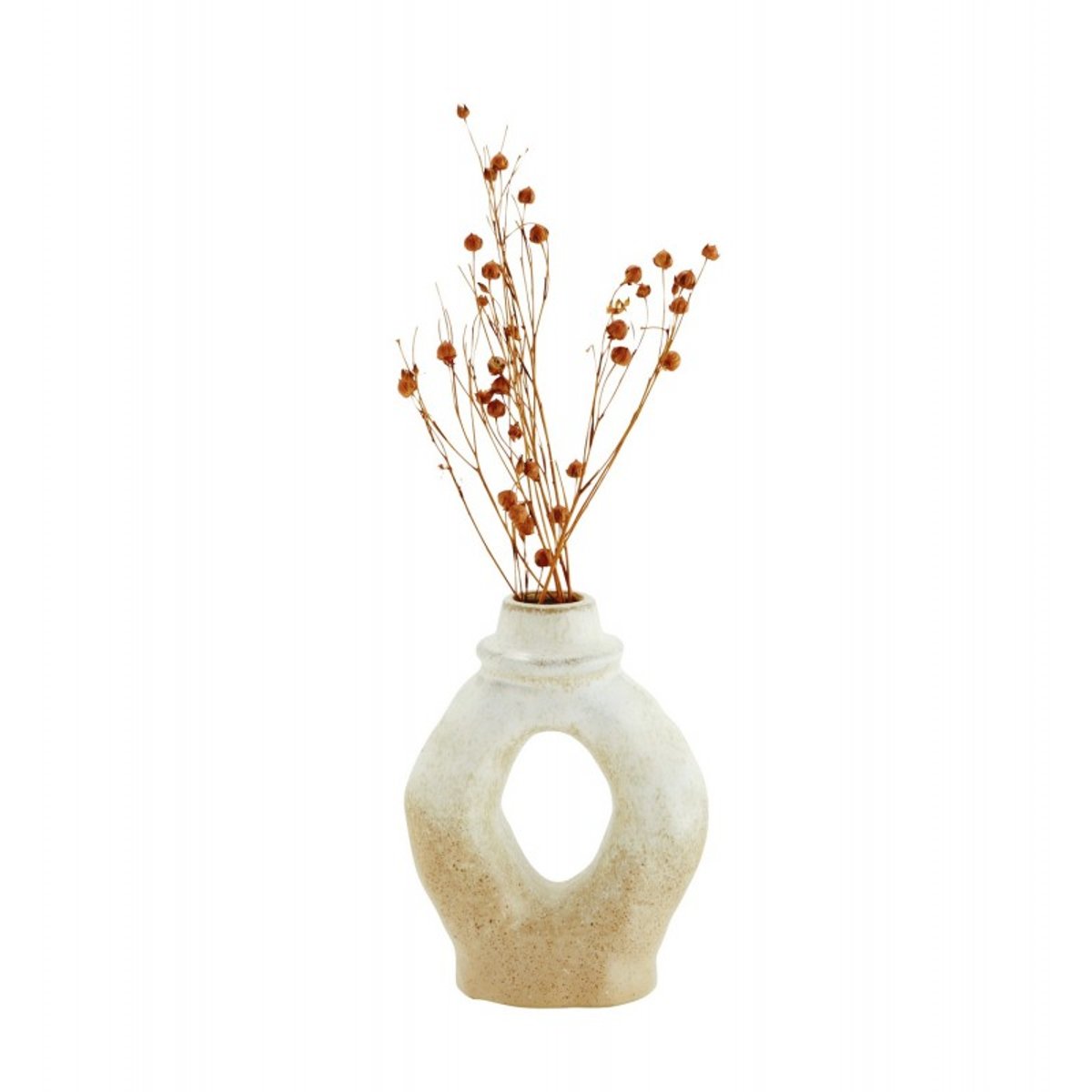 Vase grès beige, MADAM STOLTZ