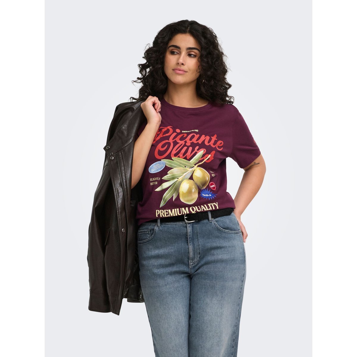 T-Shirt fig, ONLY CARMAKOMA