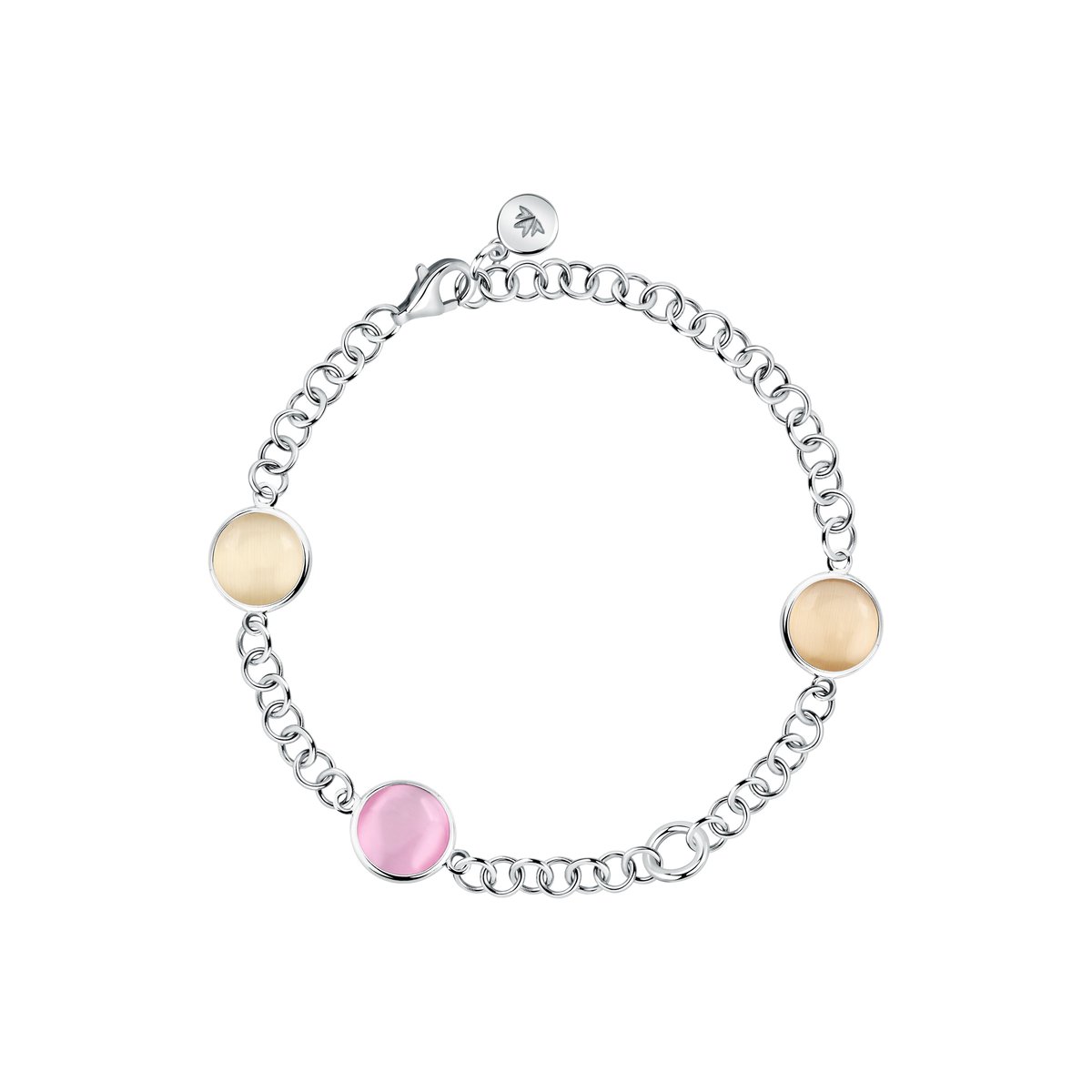 Bracelets en Pierre œil De Chat/recycled Silver 925/1000/tiger Eye Stone et Pierre œil de chat argent, MORELLATO