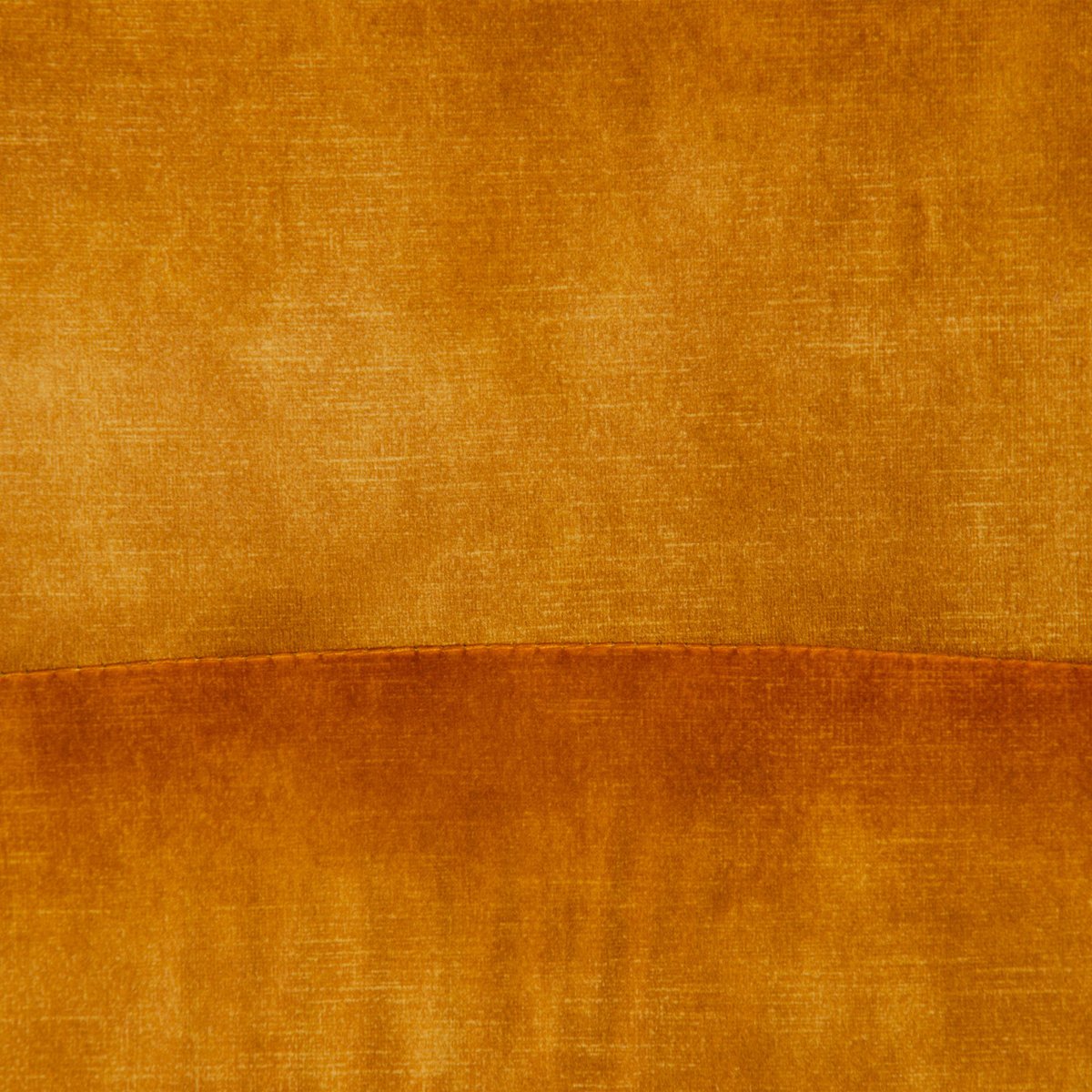 Fauteuil ocre en tissu et bois 77x64x88cm marron, WADIGA