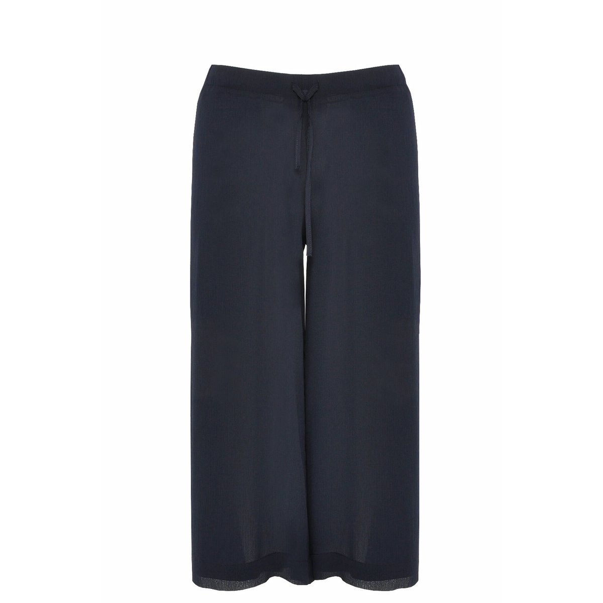 Pantalon 7/8 voile bleu, YOEK
