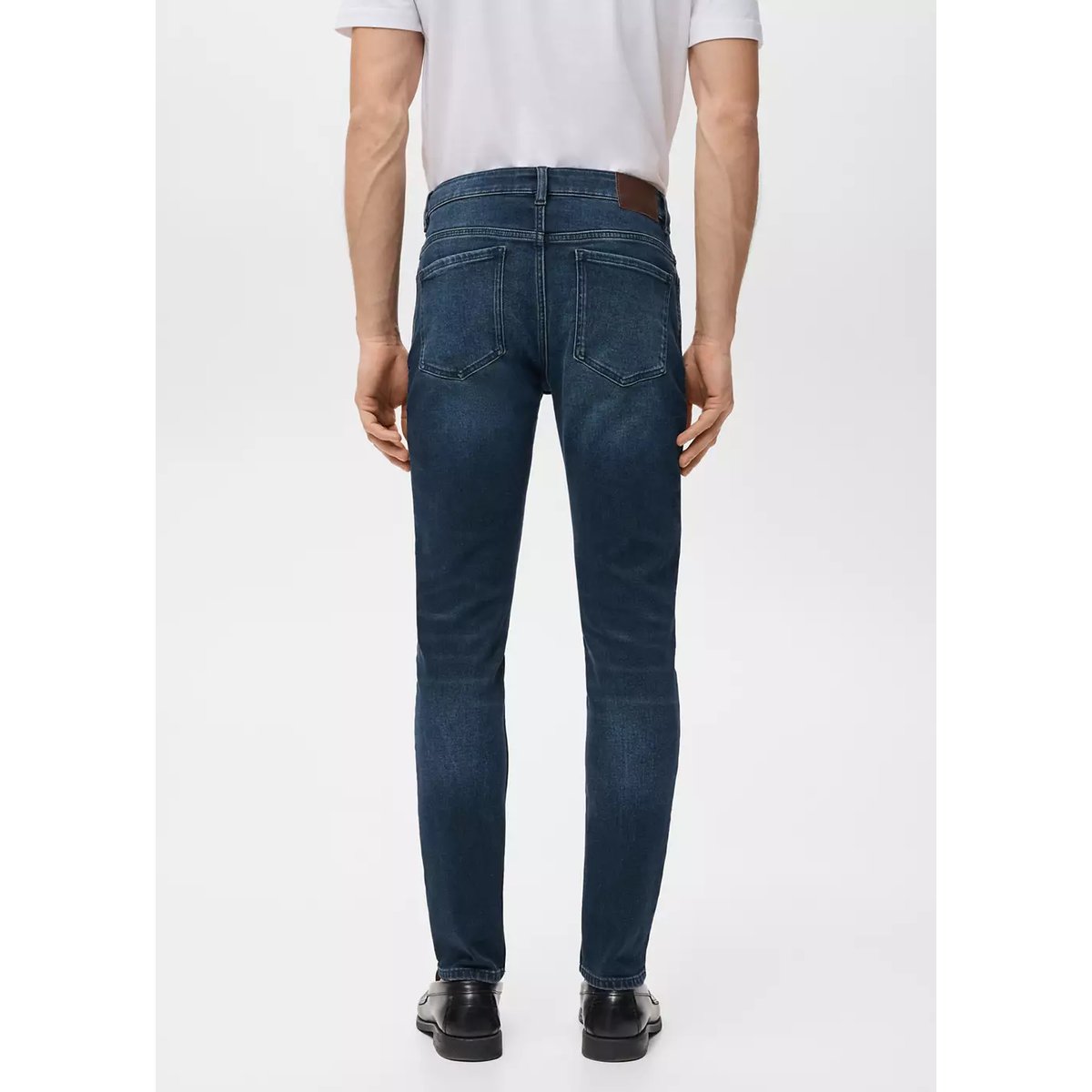 Jean Jude skinny-fit bleu foncé intense, MANGO MAN