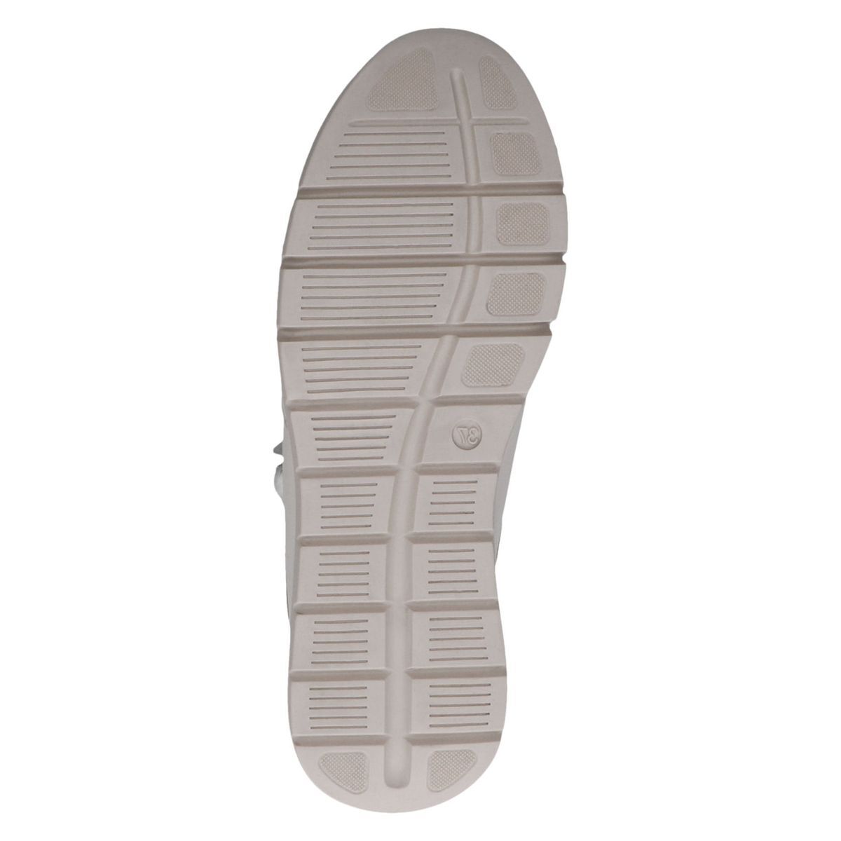 Basket à lacets blanc nacré combiné, CAPRICE