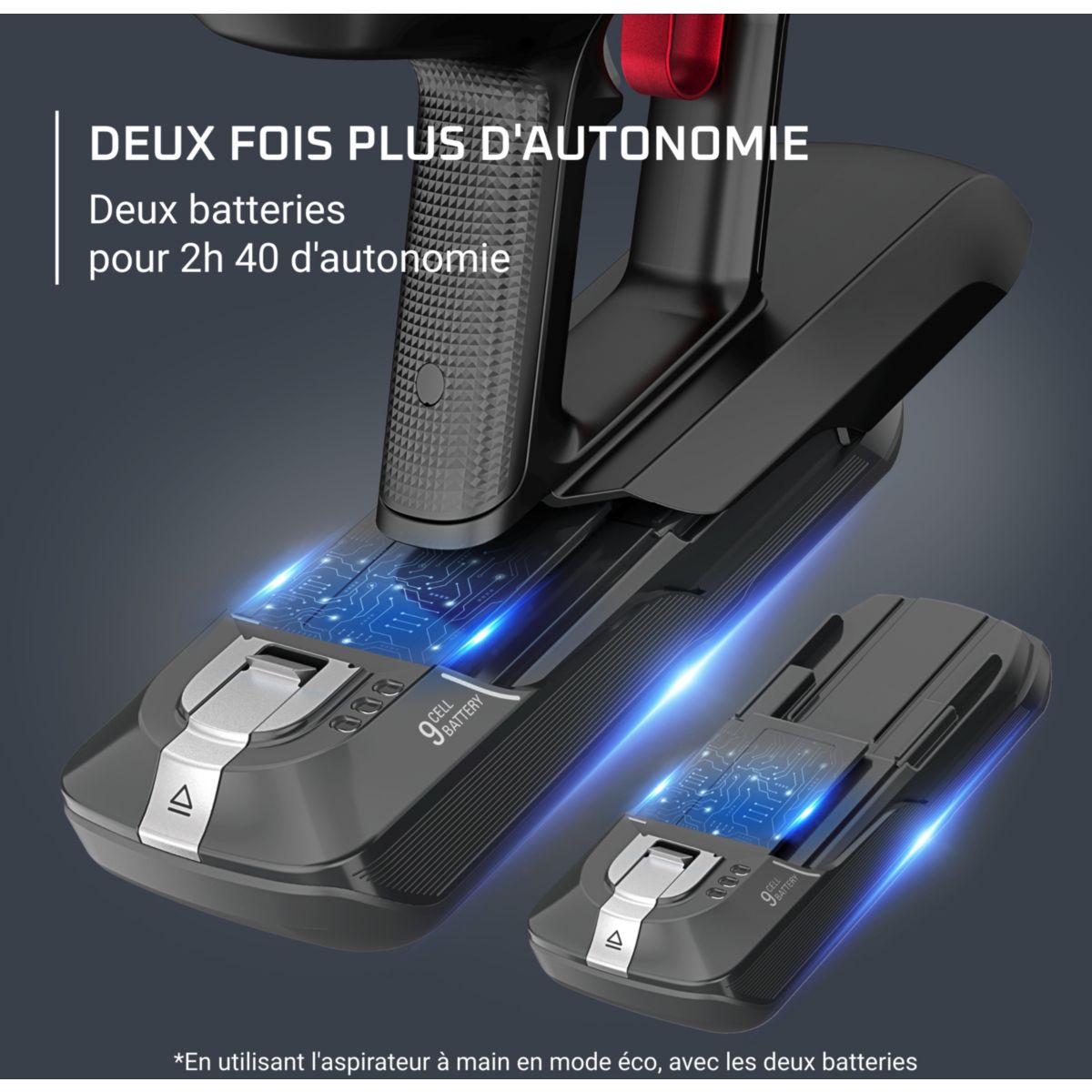 Aspirateur balai X Force Flex 15.60 RH99F3WO couleur unique, ROWENTA