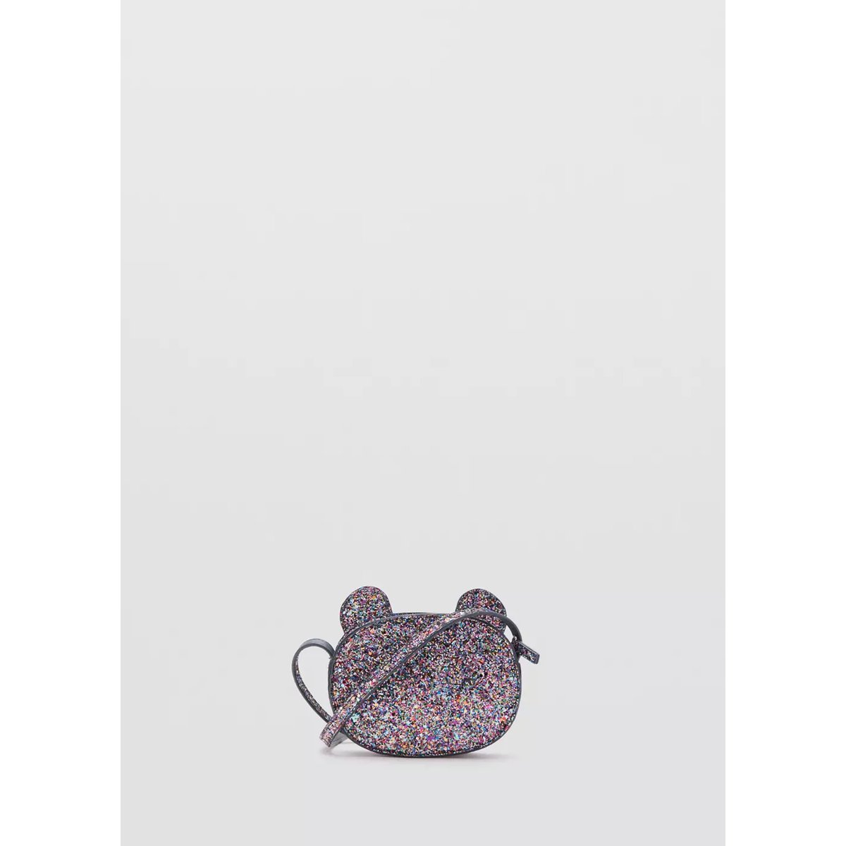 Sac ours pailleté bleu marine, MANGO BABY