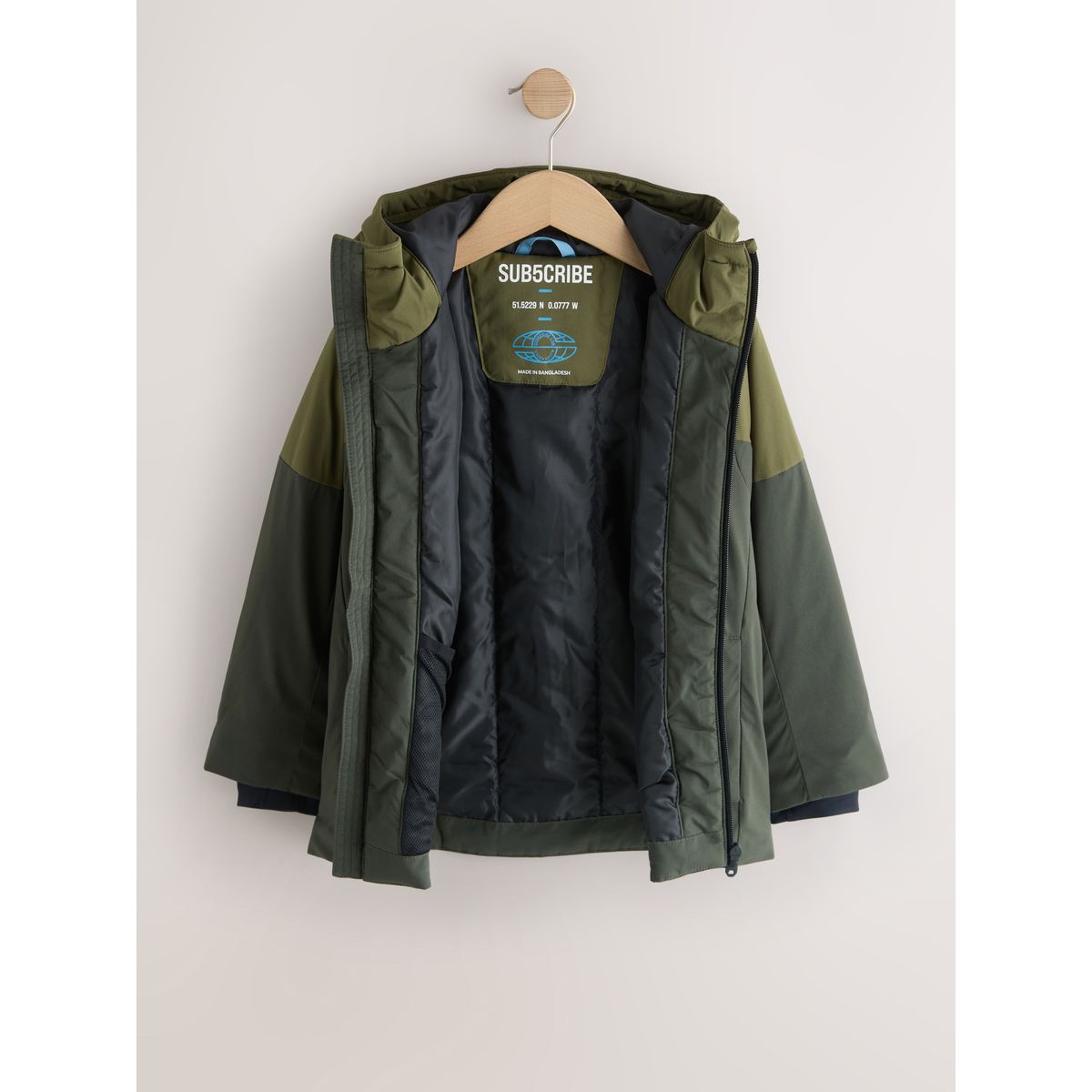 Veste vert kaki, NEXT