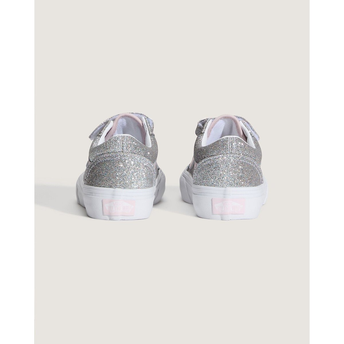 Baskets argent pailleté, VANS