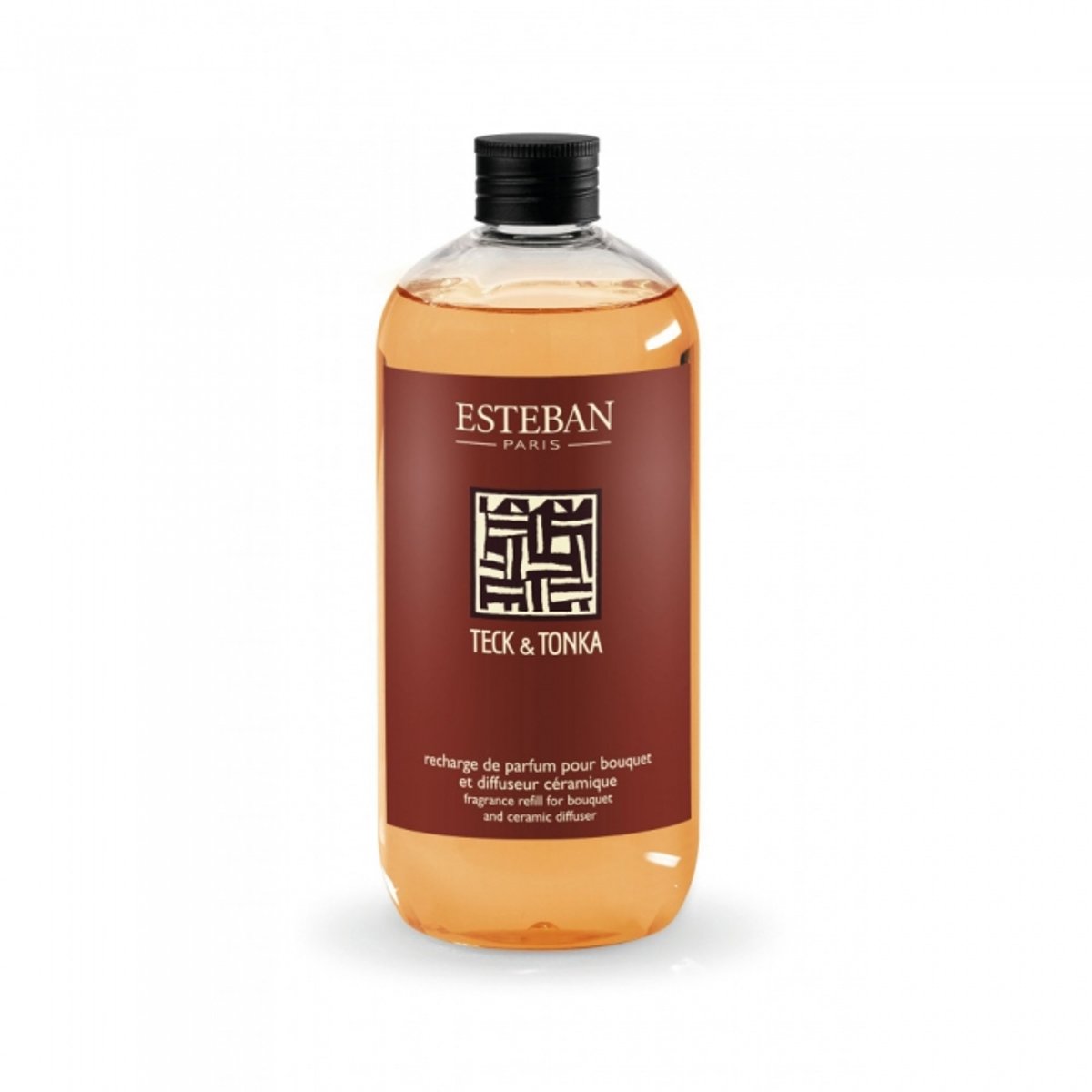 Parfum d'intérieur - Recharge de parfum pour bouquet teck et tonka 500 ml multicolore, ESTEBAN