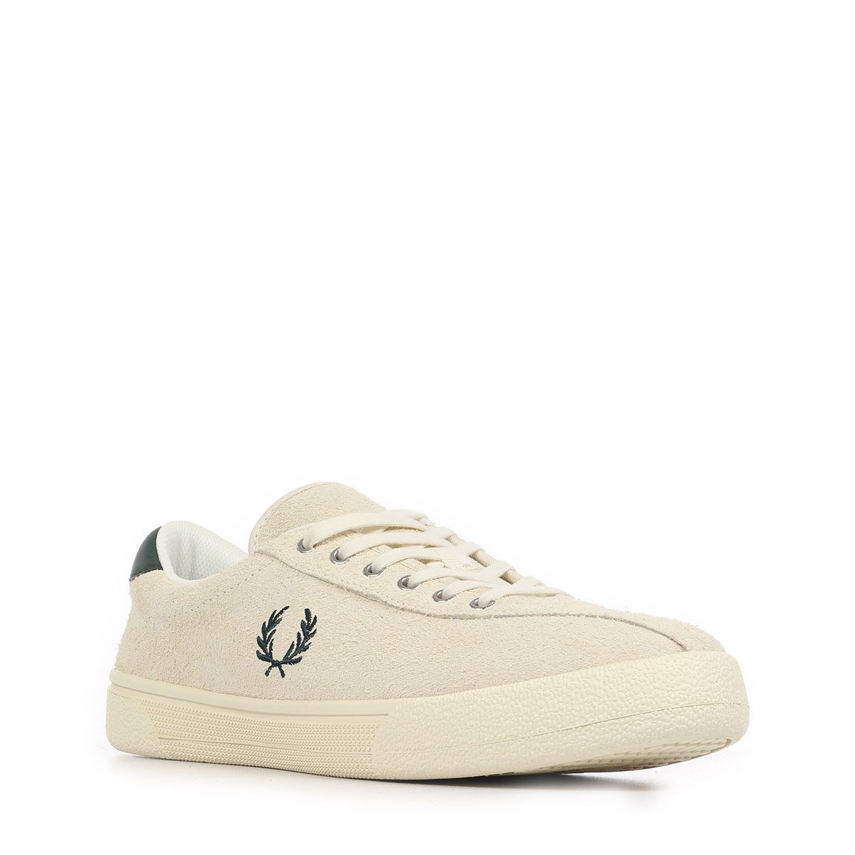 Baskets TENNIS SHOE SUEDE ecru, FRED PERRY