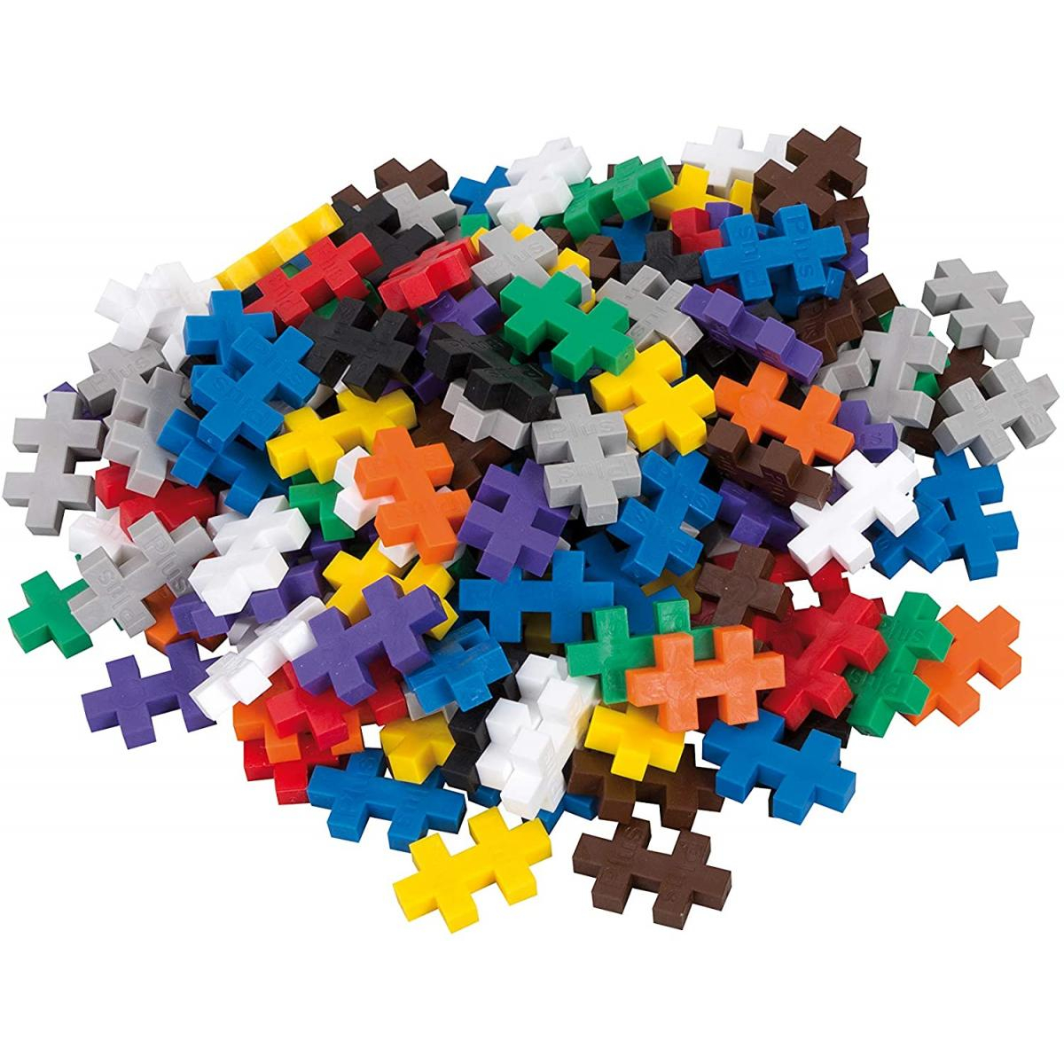 Pus-Plus Pack Mini Basic 300 pcs couleur unique, PLUSPLUS