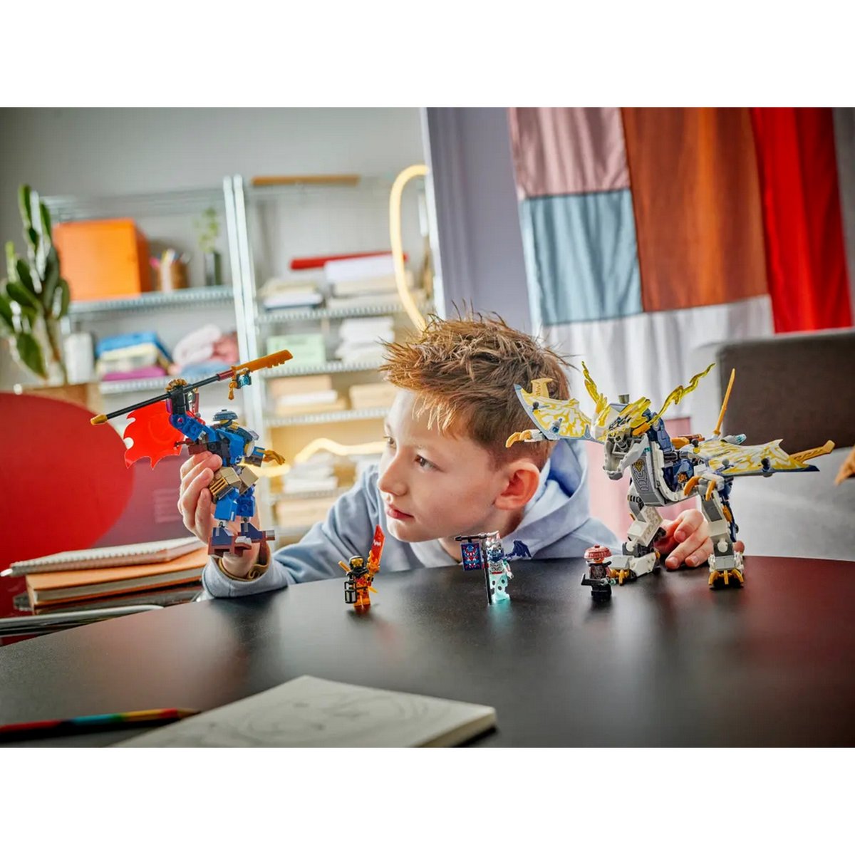 LEGO NINJAGO - Robot Dragonnier de Rogue - 71843 : Aventure Épique pour Enfants multicolore, LEGO