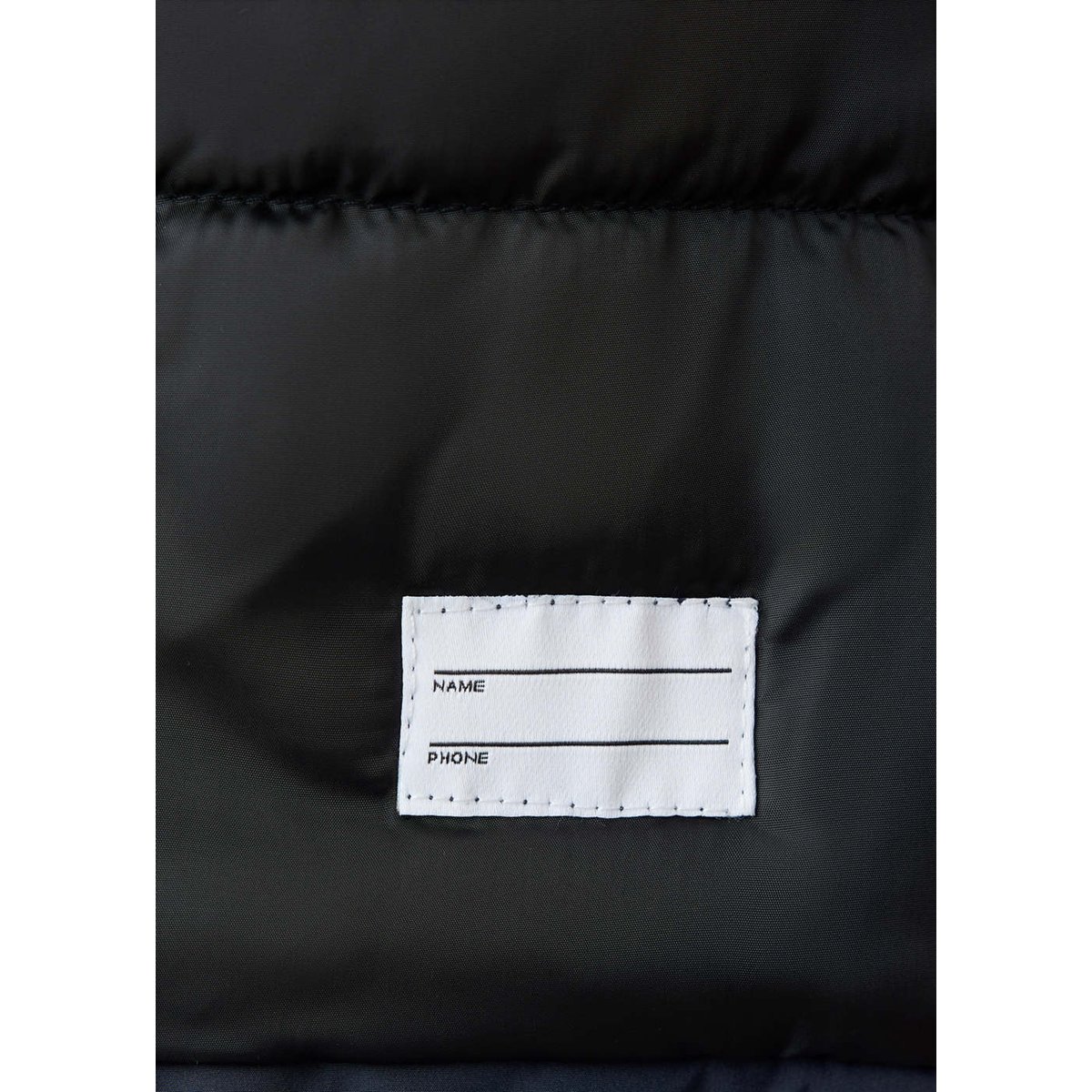 Anorak matelassé à capuche bleu marine foncé, MANGO BABY
