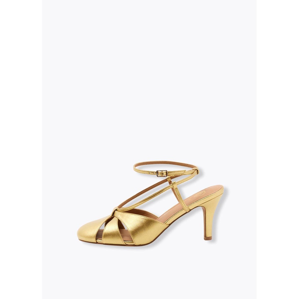 Escarpins dorés slingback coloration dorée, PROMOD