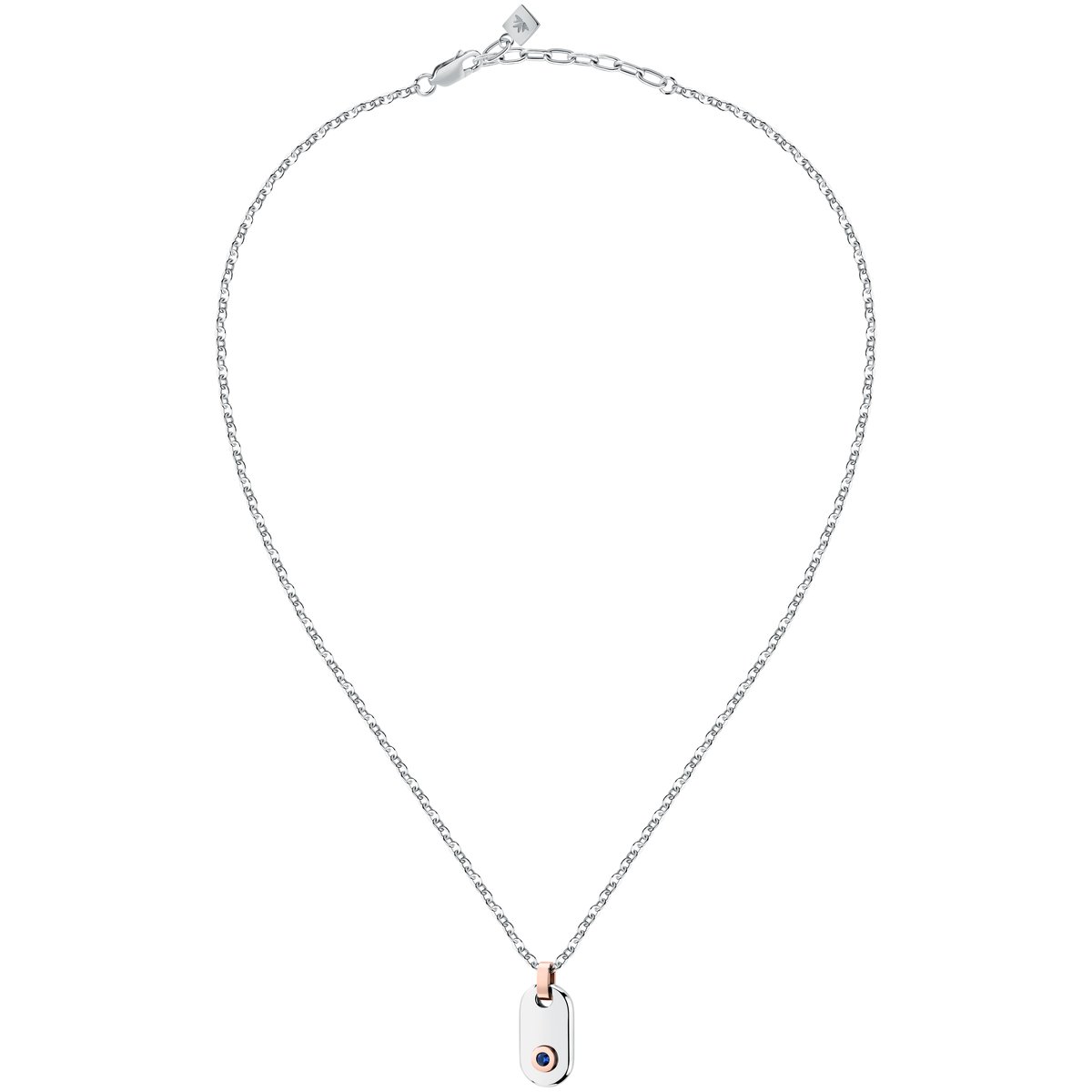 Colliers en Zircon/cubic Zirconia/steel et Zircon rose gold,stainless steel, MORELLATO