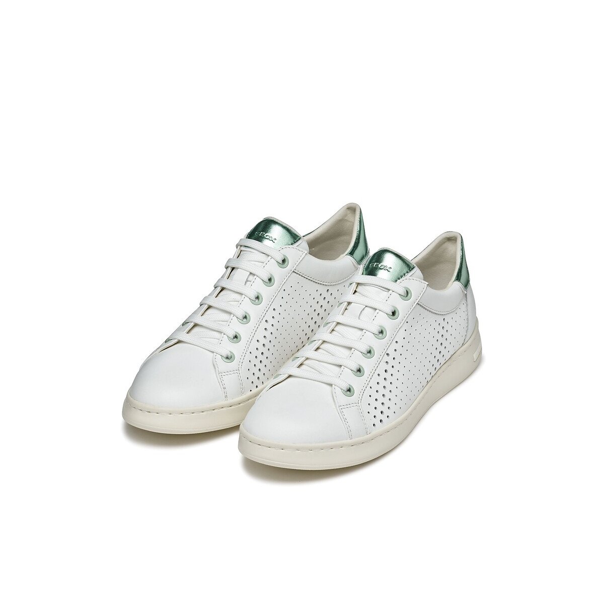 Jaysen Breathable Trainers white/green, GEOX