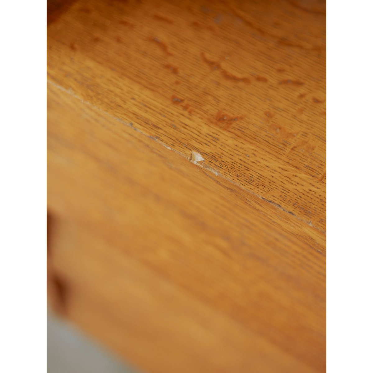 Bureau années 50 en bois Edouard N°628 - Bon état bois clair, DEBONGOUT