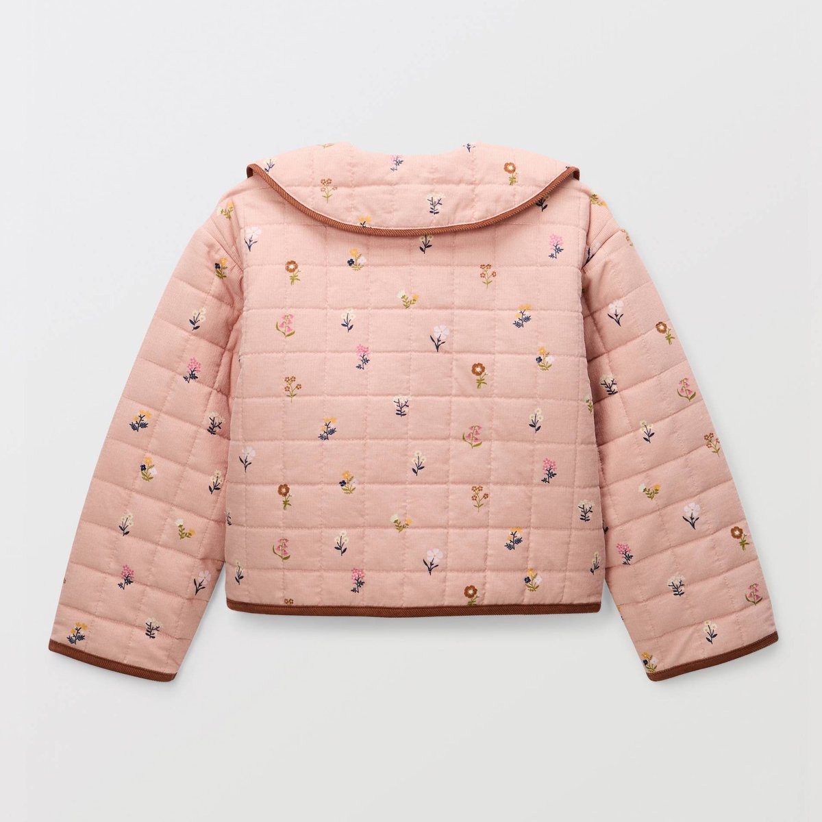 Veste matelassée imprimée en coton misty, MONOPRIX