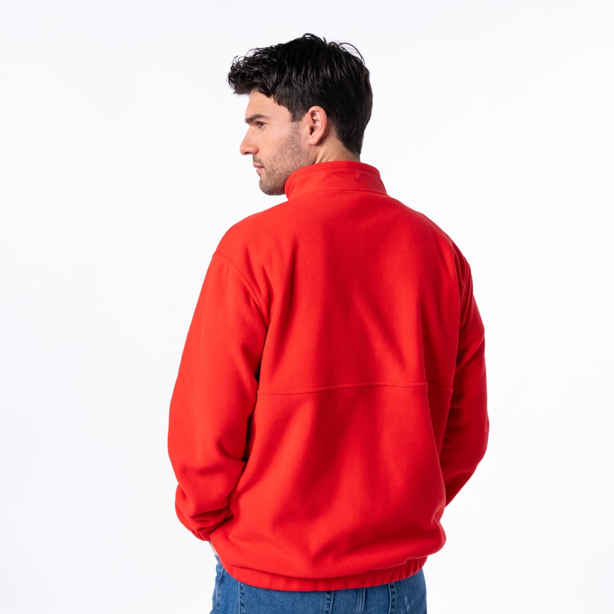 Sweat polaire rouge, BILLYBELT
