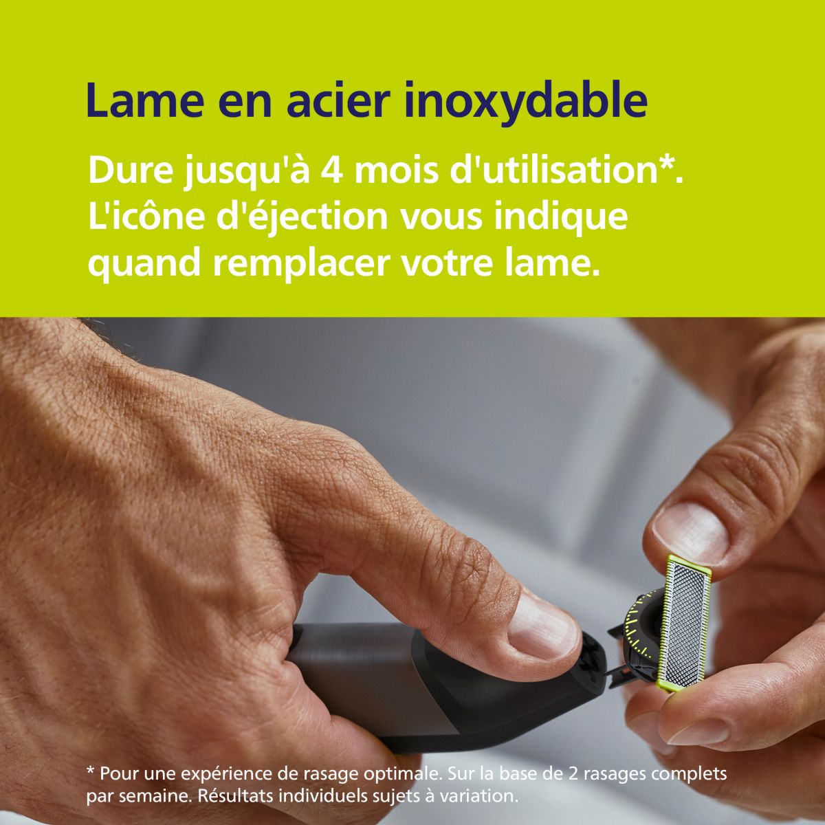 Tondeuse multi usages OneBlade Pro 360 QP6552/15, molette réglable, 14 hauteurs de coupe, précision 0,4 mm, 120 mn couleur unique, PHILIPS