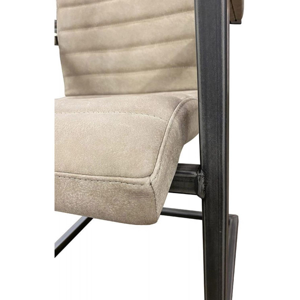 Fauteuil matteo en cuir - LES ÉTOFFES marron, INTERIOR'S
