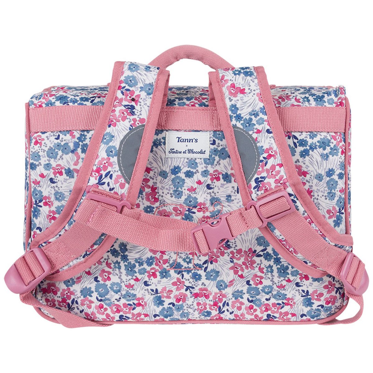 Cartable bleu, rose, TANN'S