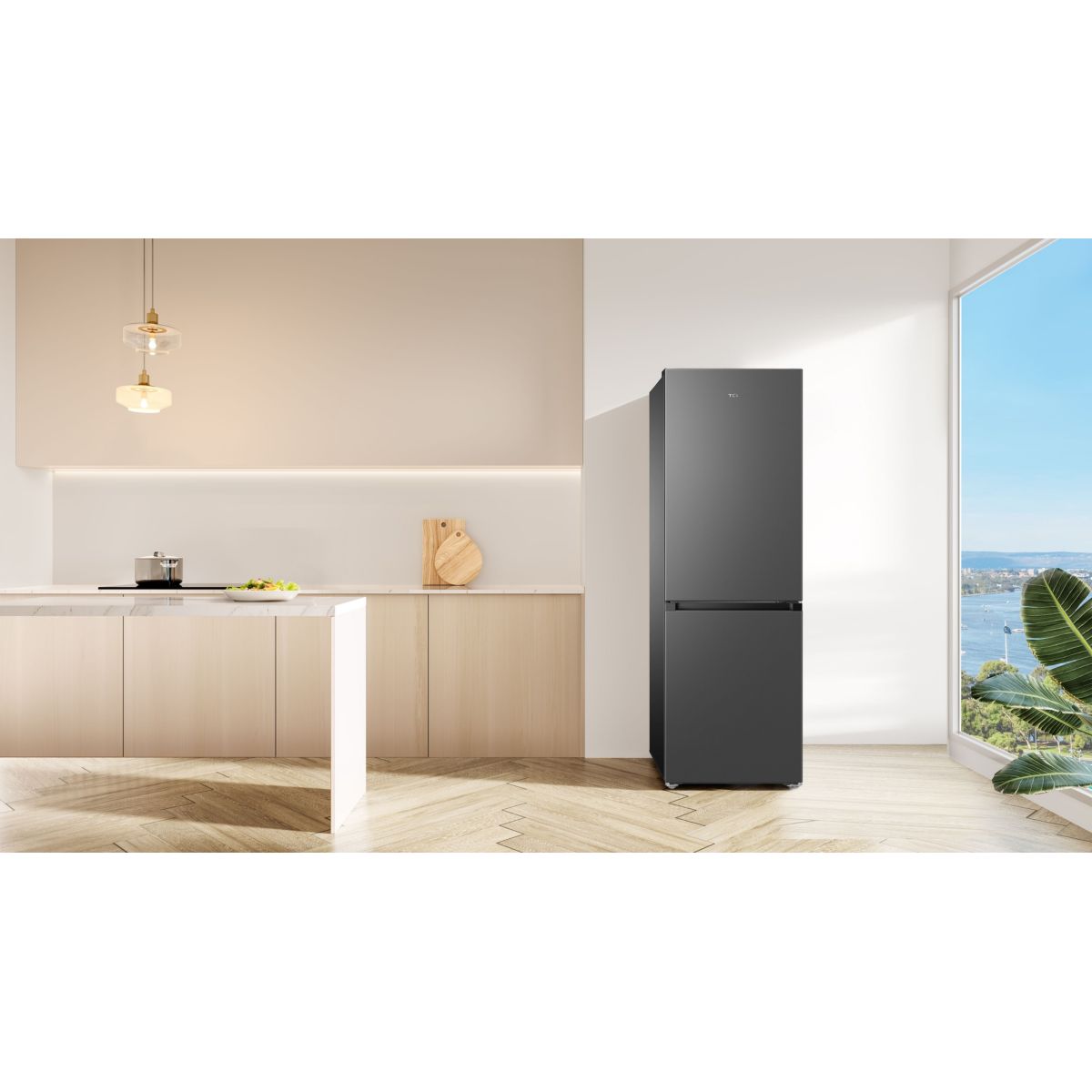 Réfrigérateur combiné RF340BSD0 couleur unique, TCL