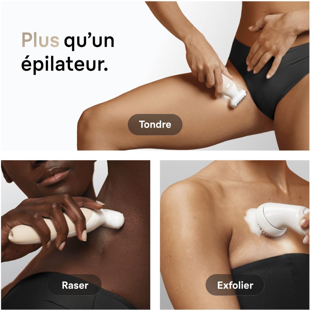 Epilateur électrique Silk-épil SES 9-060 3D Flex couleur unique, BRAUN