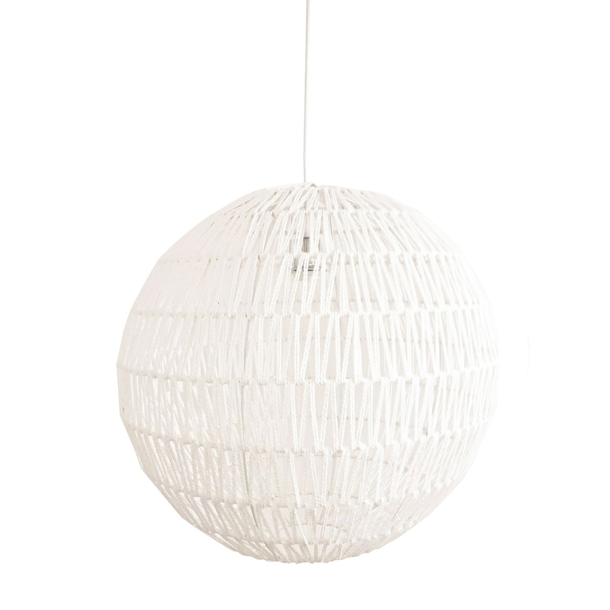 Suspension en corde blanc, NOW'S HOME