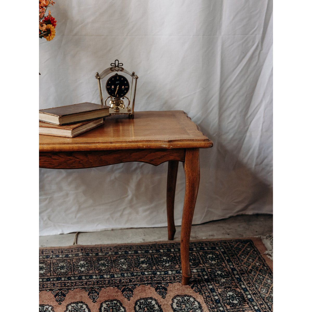 Table basse en bois clair Léonie N°338 - Bon état bois, DEBONGOUT