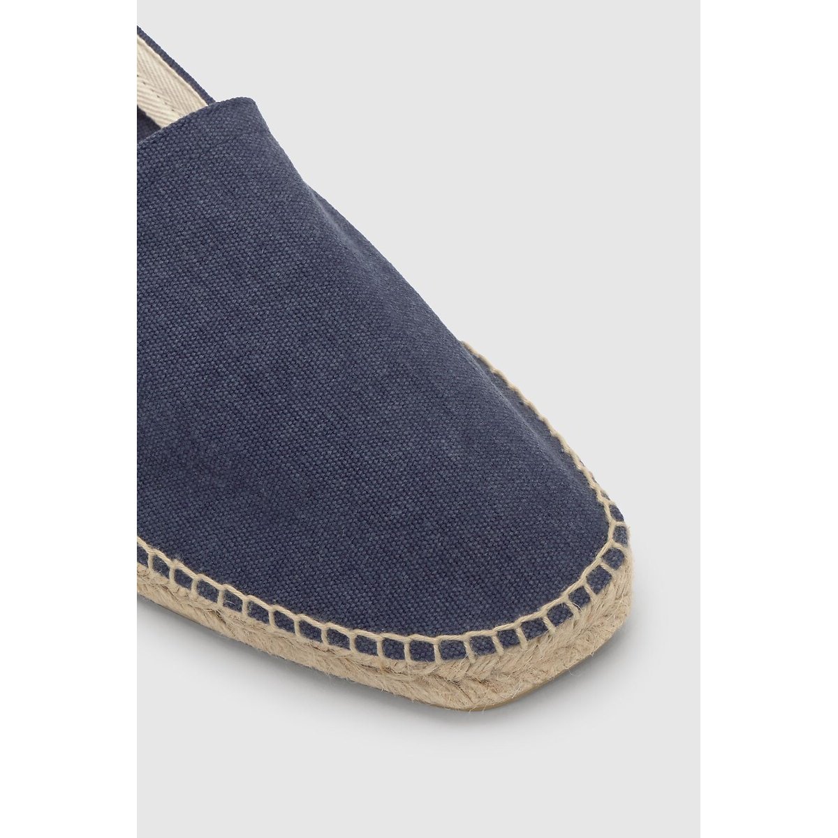 Espadrillas in cotone blu marino, CASTANER