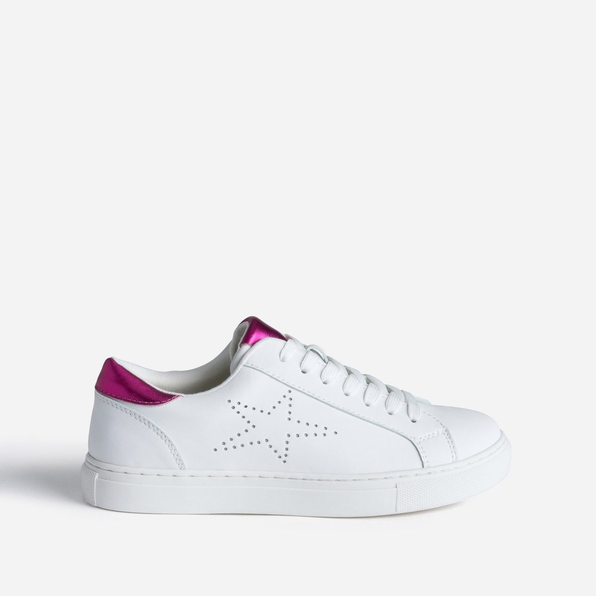 Basket PRIMEROSE blanc/rose, ERAM
