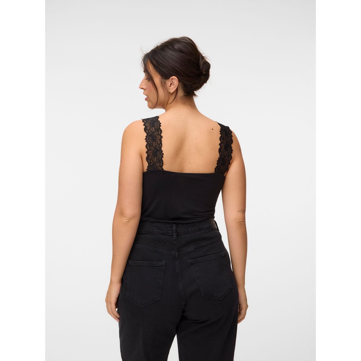 Top noire - black, VERO MODA