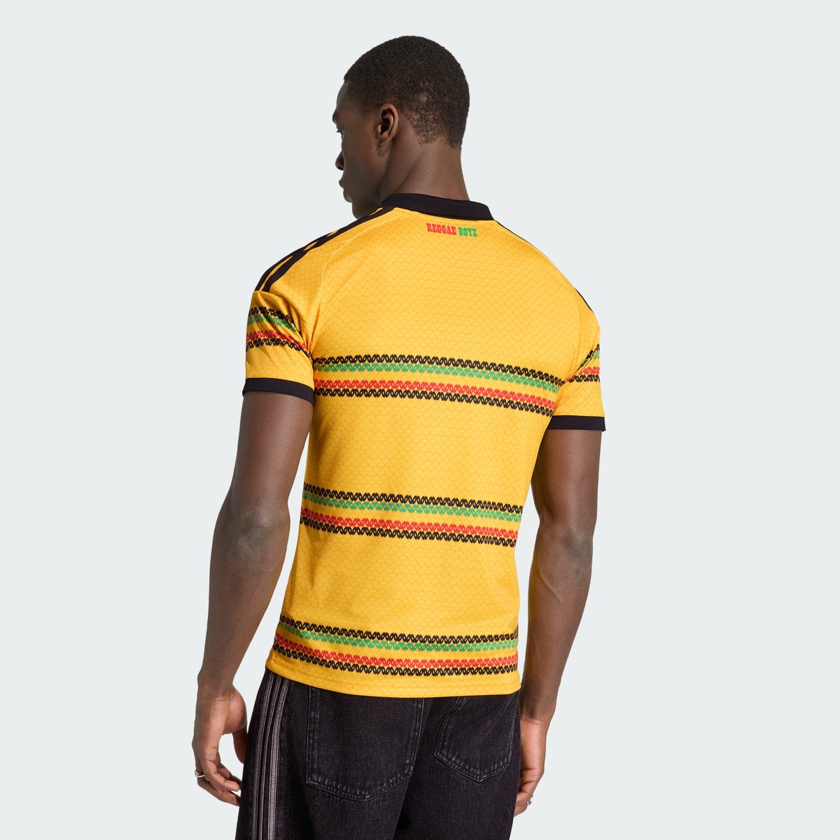 Maillot Domicile Jamaïque 26 X Bob Marley Maillot Domicile Jamaïque 26 X Bob Marley bold gold, adidas Performance