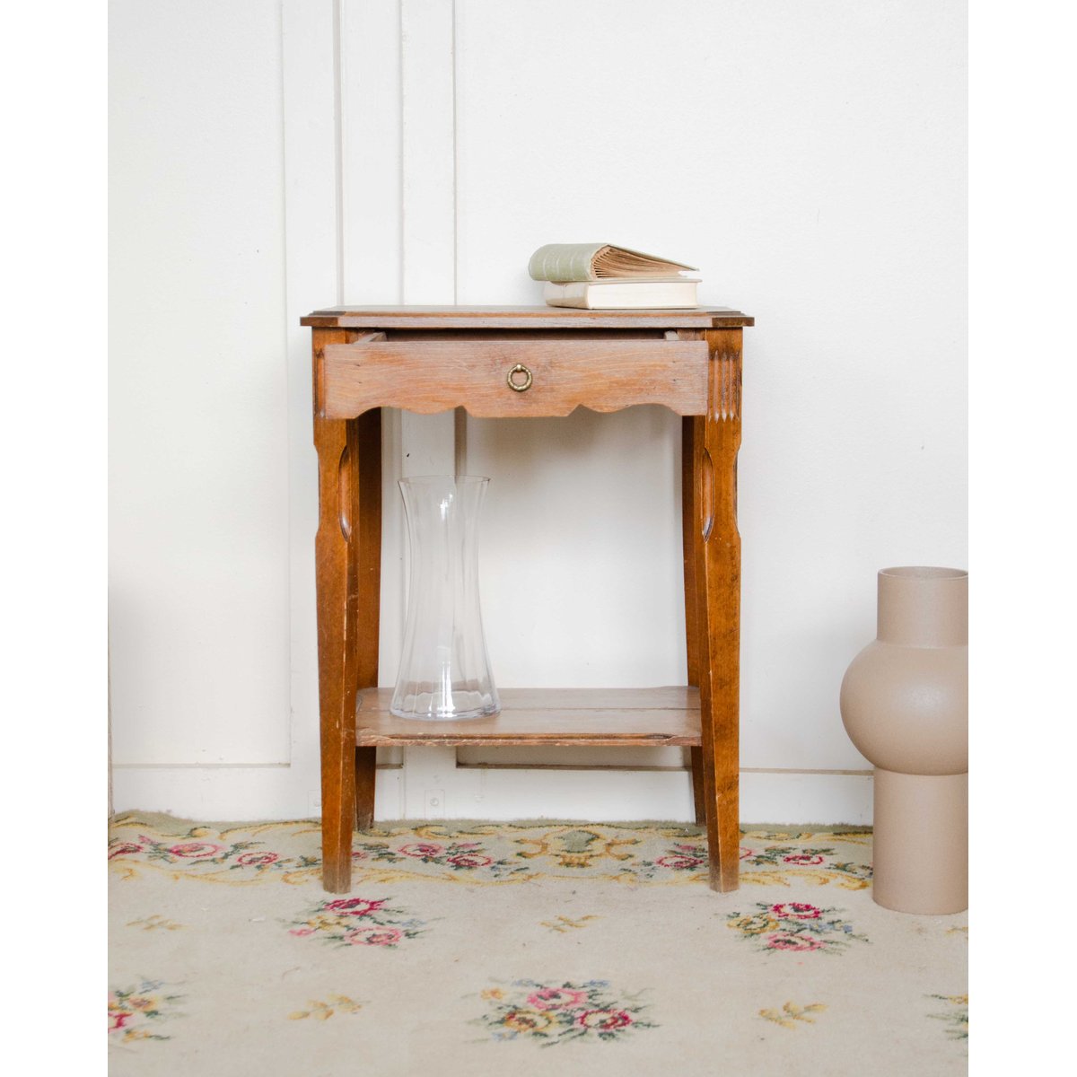 Console en bois Francine N°997 - Bon état marron, DEBONGOUT