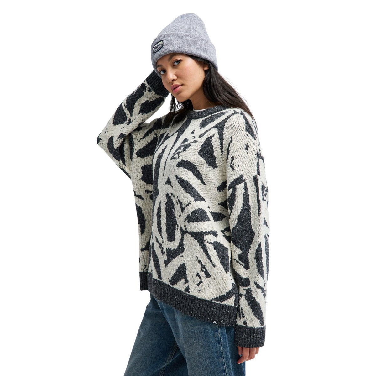 Pull HEADLONG blanc bone white qs spray can 64, QUIKSILVER