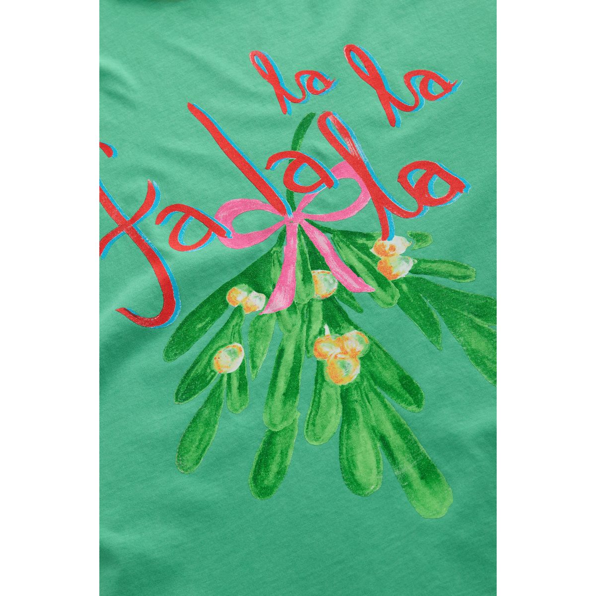 T-shirt de noël fa la vert, NEXT