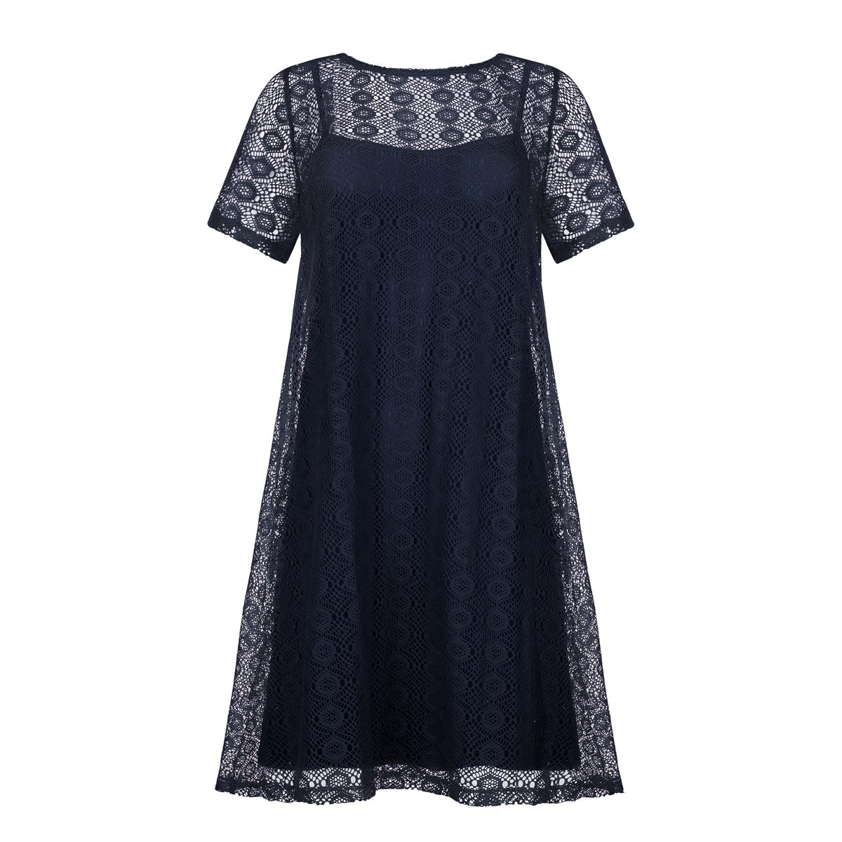 Robe estivale manches courtes SORRENTO bleu, LISCA