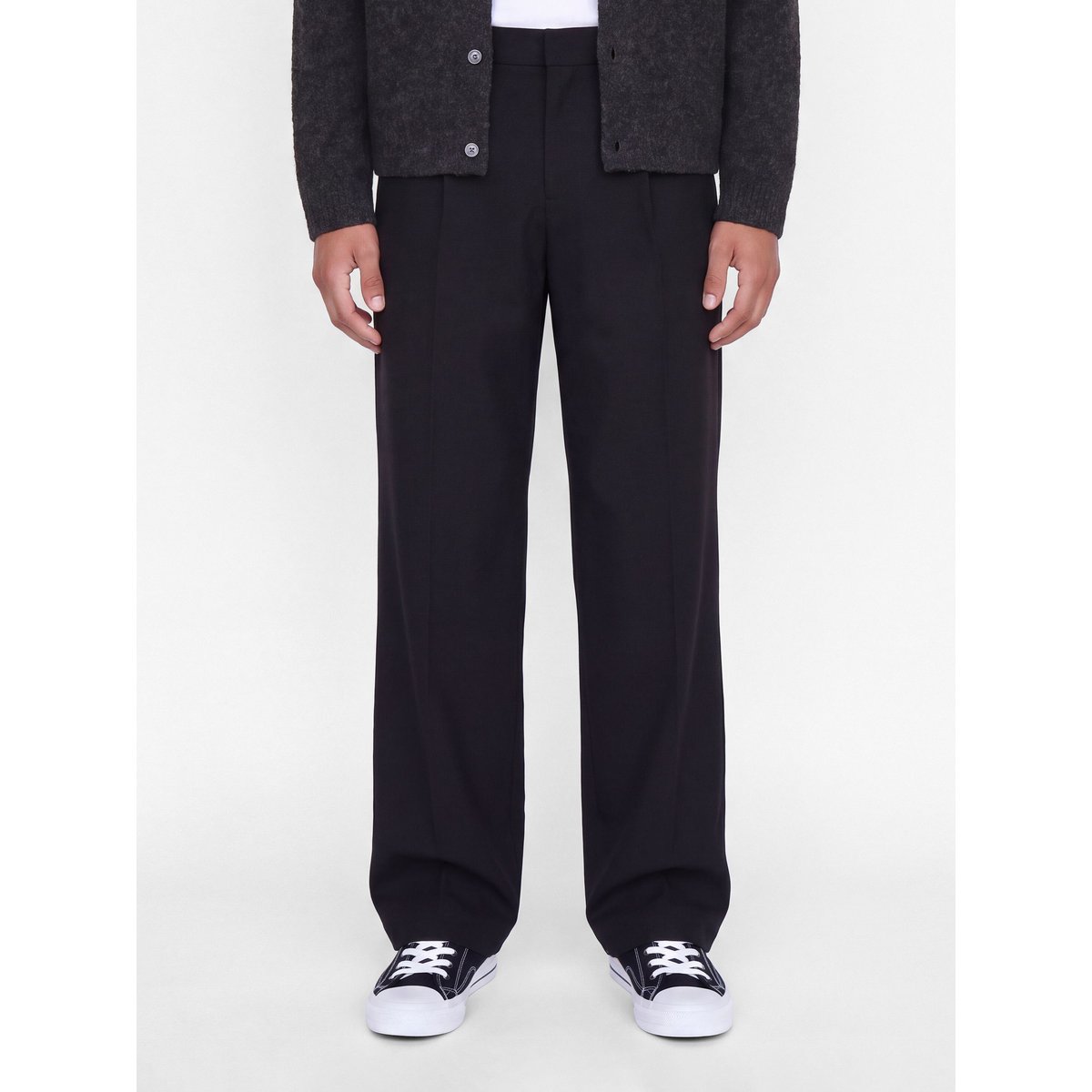 Pantalon À Jambe Large black 1, JACK & JONES