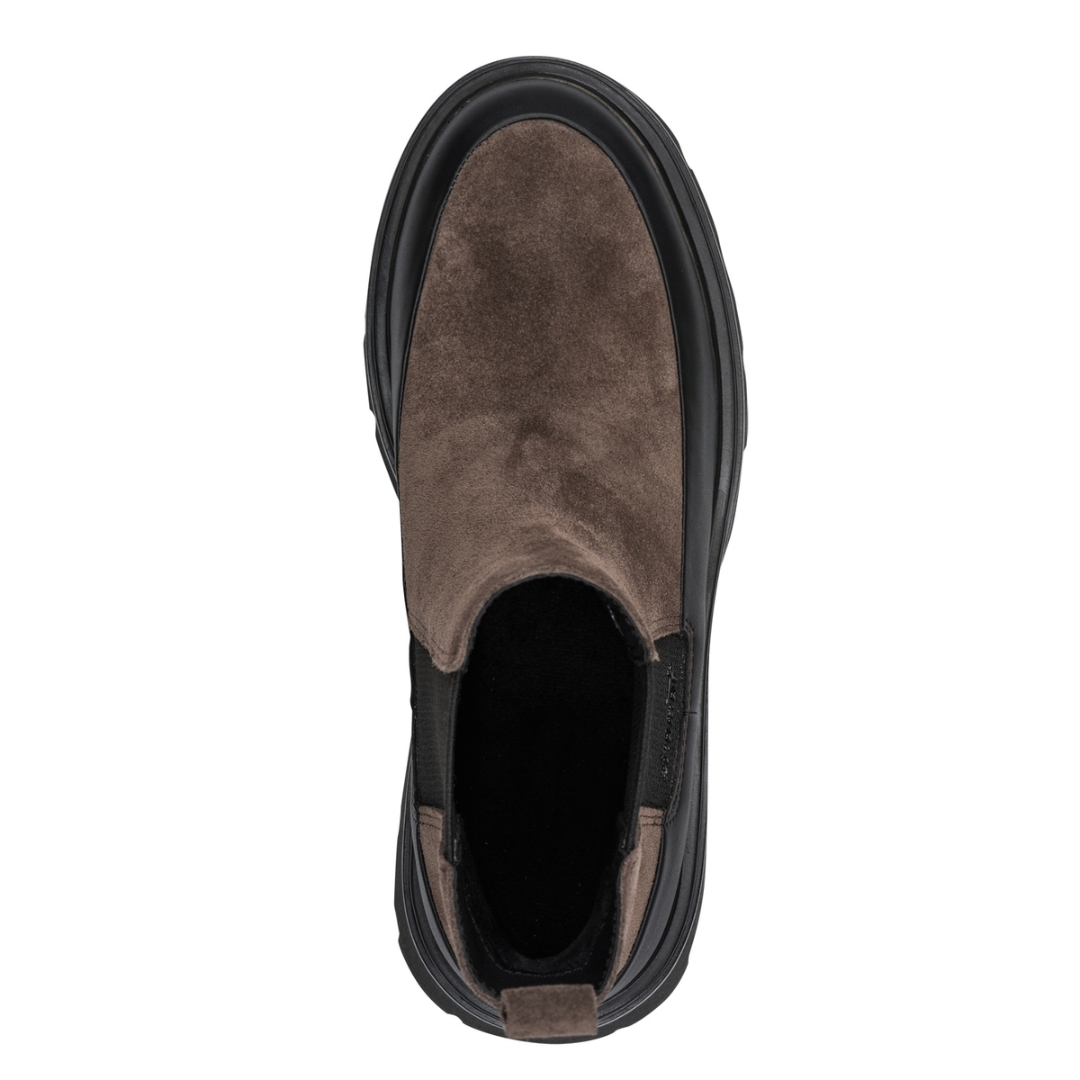 Bottine Chelsea talon bloc marron, TAMARIS