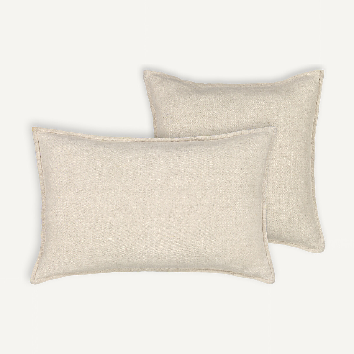 Housse de coussin lin épais, Boreo naturel, AM.PM